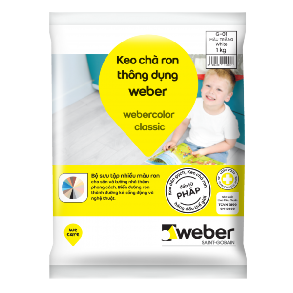 Keo chà ron webercolor classic